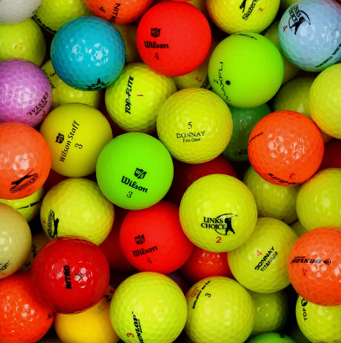coloured ball mix